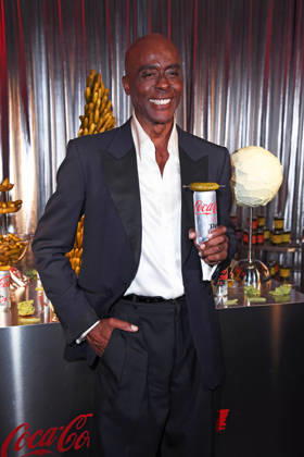 Bruce Darnell at the COKE LIGHT EXPERIENCE X BRUCE DARNELL at Borchardt in Berlin on October 6, 2026