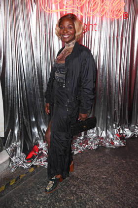 Nikeata Thompson at the COKE LIGHT EXPERIENCE X BRUCE DARNELL at Borchardt in Berlin on October 6, 2026