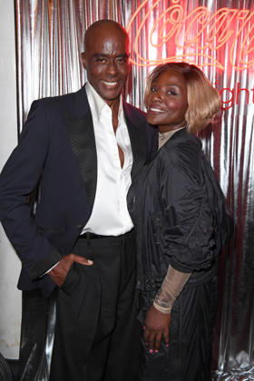 Bruce Darnell and Nikeata Thompson at the COKE LIGHT EXPERIENCE X BRUCE DARNELL at Borchardt in Berlin on October 6, 2026