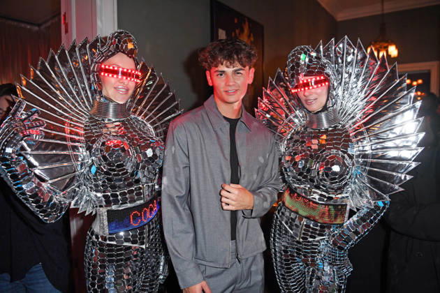Benni Kalcher (Benni BK) at the COKE LIGHT EXPERIENCE X BRUCE DARNELL at Borchardt in Berlin on October 6, 2026