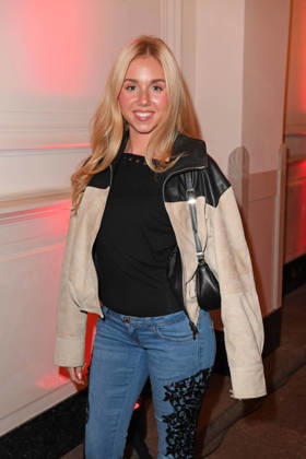 Dalia Mya Schmidt Foss at the COKE LIGHT EXPERIENCE X BRUCE DARNELL at Borchardt in Berlin on October 6, 2026