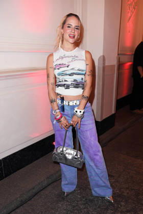 Gina Beckmann at the COKE LIGHT EXPERIENCE X BRUCE DARNELL at Borchardt in Berlin on October 6, 2026