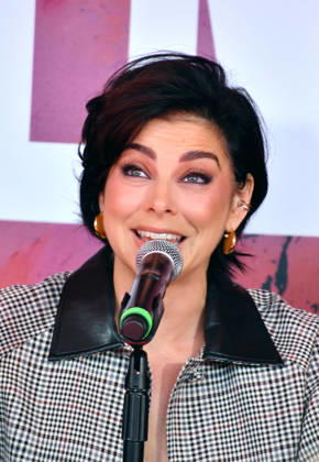 NEW YORK, NY- OCTOBER 6: Krysta Rodriguez at the press conference for A Few Good Men at Lincoln Center Theater in the Vivian Beaumont Theatre on October 6, 2026 in New York City. Copyright: xmpi099 MediaPunchx