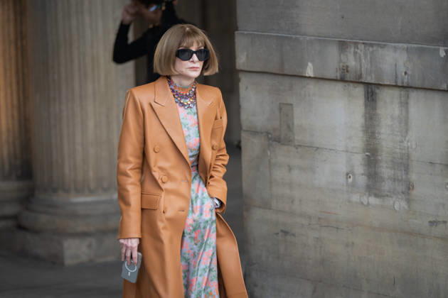 PFW - Louis Vuitton Front Row - Paris Anna Wintour poses as she arrives ahead of the Louis Vuitton Women s Spring Summer 2027 collection fashion show as part of the Paris Fashion Week, in Paris, France on October 6, 2026. Photo by Alexis Jumeau ABACAPRESS.COM Paris France Copyright: xJumeauxAlexis ABACAx
