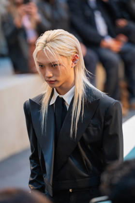 PFW - Louis Vuitton Front Row - Paris Felix Lee poses as she arrives ahead of the Louis Vuitton Women s Spring Summer 2027 collection fashion show as part of the Paris Fashion Week, in Paris, France on October 6, 2026. Photo by Alexis Jumeau ABACAPRESS.COM Paris France Copyright: xJumeauxAlexis ABACAx