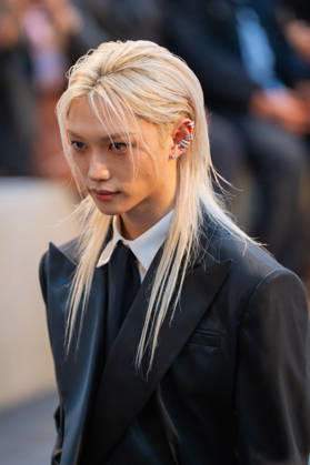 PFW - Louis Vuitton Front Row - Paris Felix Lee poses as she arrives ahead of the Louis Vuitton Women s Spring Summer 2027 collection fashion show as part of the Paris Fashion Week, in Paris, France on October 6, 2026. Photo by Alexis Jumeau ABACAPRESS.COM Paris France Copyright: xJumeauxAlexis ABACAx