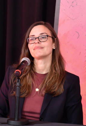 NEW YORK, NY- OCTOBER 6: Lear deBessonet at the press conference for A Few Good Men at Lincoln Center Theater in the Vivian Beaumont Theatre on October 6, 2026 in New York City. Credit: AdMedia New York City USA - ZUMAa123 20261006_zaa_a123_106 Copyright: xJohnxFyckex