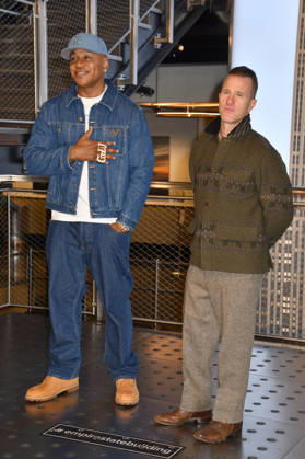 NEW YORK, NY- OCTOBER 6: LL Cool J and Scott Caan at the Empire State Building to Celebrate the Premiere of CBS™ New Drama, NCIS: NEW YORK on October 6, 2026 in New York City. Copyright: xmpi099 MediaPunchx