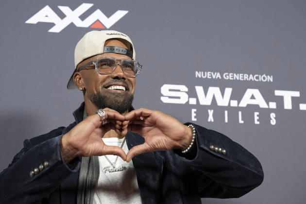 October 6, 2026, Madrid, Spain: Shemar Moore attends the S.W.A.T. Exiles premiere at Palacio de la Prensa in Madrid. Madrid Spain - ZUMAs197 20261006_aaa_s197_190 Copyright: xAtilanoxGarciax