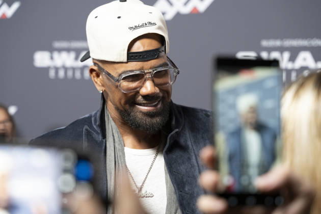 October 6, 2026, Madrid, Spain: Shemar Moore attends the S.W.A.T. Exiles premiere at Palacio de la Prensa in Madrid. Madrid Spain - ZUMAs197 20261006_aaa_s197_215 Copyright: xAtilanoxGarciax
