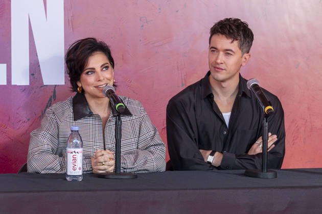 October 6, 2026, New York, New York, USA: KRYSTA RODRIGUEZ and TOM BLYTH attend a press conference for A Few Good Men on Broadway at the Vivian Beaumont Theater at Lincoln Center in New York. 6 October 2026 New York USA - ZUMAa265 20261006_zep_a265_003 Copyright: xEricxAcquayex