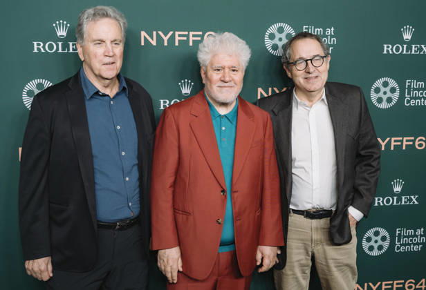 October 6, 2026, Brooklyn, Ny, United States: Tom Bernard and Michael Barker attend the 64th New York Film Festival Pedro Almodovarâ€⠢s Bitter Christmas U.S. Premiere. Held at Alice Tully Hall at Lincoln Center in New York. Dinara Khairova Zuma Press. October 6, 2026. Brooklyn United States - ZUMAp281 20261006_zea_p281_018 Copyright: xPhotoxImagexPressx