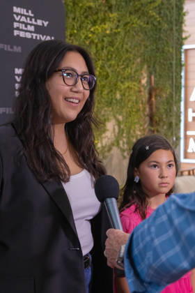 49th Mill Valley Film Festival - Screenings of Josephine and Naza Director Beth de Araujo, recipient of the MVFF Bay Area Rising Star Award, and Mason Reeves attend a screening of Josephine during the 49th Mill Valley Film Festival in San Rafael, California on October 06, 2026. Picture Happy imageSPACE for MVFF San Rafael AC Marriott California USA Copyright: xPicturexHappy imageSPACEx