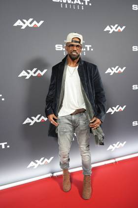 Shemar Moore attends the S.W.A.T. Exiles premiere at Palacio de la Prensa on October 06, 2026 in Madrid, Spain. Cordon Press