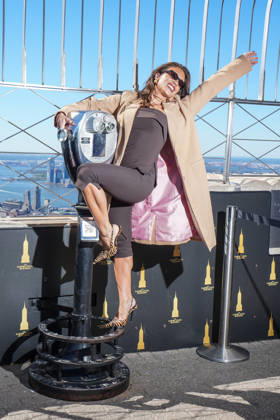 Jesse James Decker visits the Empire State Building on Tuesday, October 6, 2026, in New York City. NYP202610062202 STEPHANIxSPINDEL