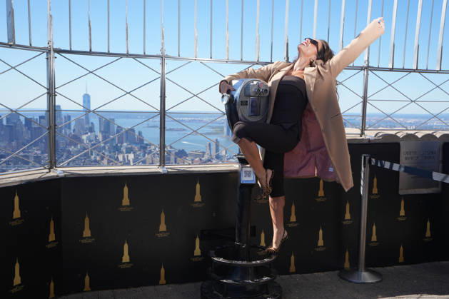 Jesse James Decker visits the Empire State Building on Tuesday, October 6, 2026, in New York City. NYP202610062203 STEPHANIxSPINDEL