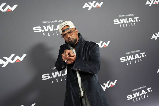 Shemar Moore attends the S.W.A.T. Exiles premiere at Palacio de la Prensa on October 06, 2026 in Madrid, Spain. Cordon Press
