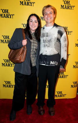 Emma Sidi and Jack Shep attends Oh, Mary! Gala Performance at The Trafalgar Theatre in London, England. UK. Tuesday 6th October 2026. Copyright: xJamesxWarrenx OH, MARY! - GALA PERFORMANCE 33