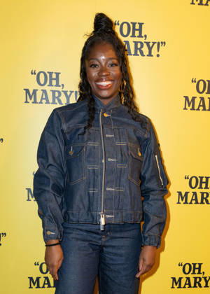 Clara Amfo attends Oh, Mary! Gala Performance at The Trafalgar Theatre in London, England. UK. Tuesday 6th October 2026. Copyright: xJamesxWarrenx OH, MARY! - GALA PERFORMANCE 22