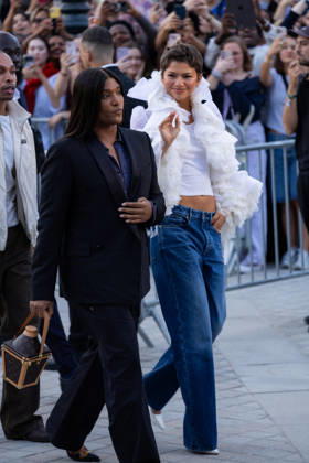 Zendaya and Law Roach at the Louis Vuitton Women s Ready-to-Wear Spring Summer 2026 Collection fashion show during Paris Fashion Week, October 6, 2026 Florian Lavielle Bestimage Celebrities at the Louis Vuitton Women’s Ready-to-Wear Spring Summer 2026 Collection fashion show during Paris Fashion Week on October 6, 2026, Paris, France Copyright: xFlorianxLaviellex xBestimagexFlorianxLaviellex xBestimagex