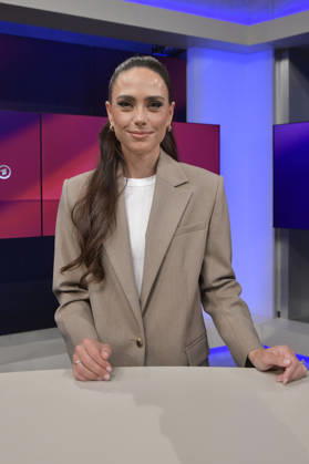 Franca Lehfeldt on the ARD talk show *maischberger* at the Berlin Adlershof studio, Berlin, October 6, 2026 Foto:xM.xBehrensx xFuturexImagex maischberger0610_6013