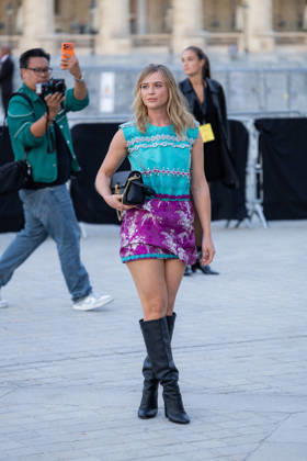 Jeanne Goursaud at the Louis Vuitton Women s Ready-to-Wear Spring Summer 2026 Collection fashion show during Paris Fashion Week, October 6, 2026 Florian Lavielle Bestimage Celebrities at the Louis Vuitton Women’s Ready-to-Wear Spring Summer 2026 Collection fashion show during Paris Fashion Week on October 6, 2026, Paris, France Copyright: xFlorianxLaviellex xBestimagexFlorianxLaviellex xBestimagex