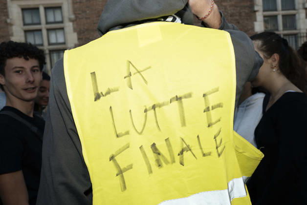 High School And University Student Protest - Toulouse A Yellow Vest – The Final Battle. Protests by secondary school pupils and students calling for improvements to their living and learning conditions, supported by the trade unions CGT, FO, FSU and Solidaires. France, Toulouse, 6 October 2026. Photo by Patricia Huchot-Boissier AbacaPress.com. Toulouse OCCITANIE France Copyright: xHuchot-BoissierxPatricia ABACAx