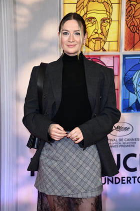 Nina Gummich at the premiere of the movie *Heimsuchung* at Kino International in Berlin, October 6, 2026 Foto:xN.xKubelkax xFuturexImagex heimsuchung_6008