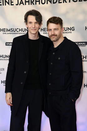 Sabin Tambrea and Friedrich Mücke at the premiere of the film *Heimsuchung* at Kino International in Berlin, October 6, 2026 Foto:xN.xKubelkax xFuturexImagex heimsuchung_6022