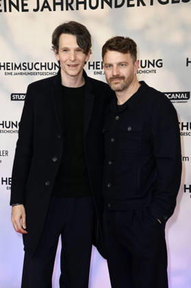 Sabin Tambrea and Friedrich Mücke at the premiere of the film *Heimsuchung* at Kino International in Berlin, October 6, 2026 Foto:xN.xKubelkax xFuturexImagex heimsuchung_6023
