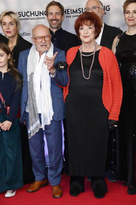 Volker Schlöndorff and Regina Ziegler at the premiere of the film *Heimsuchung* at the Kino International in Berlin, October 6, 2026 Foto:xN.xKubelkax xFuturexImagex heimsuchung_6027