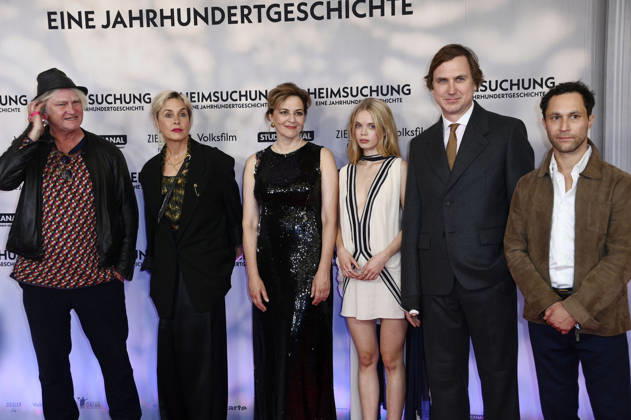 Detlev Buck, Susanne Wolff, Martina Gedeck, Maria Matschke Engel, Lars Eidinger, and Ludwig Trepte at the premiere of the film *Heimsuchung* at Kino International in Berlin, October 6, 2026 Foto:xN.xKubelkax xFuturexImagex heimsuchung_6038