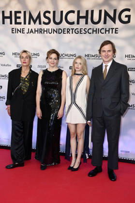 Susanne Wolff, Martina Gedeck, Maria Matschke Engel, and Lars Eidinger at the premiere of the film *Heimsuchung* at Kino International in Berlin, October 6, 2026 Foto:xN.xKubelkax xFuturexImagex heimsuchung_6040