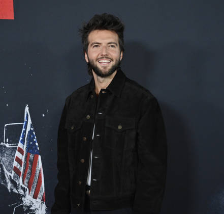 Cast member Guy Burnet attends the premiere of the motion picture thriller The Beast at the Academy museum of Motion Pictures in Los Angeles on Tuesday, October 10, 2026. Storyline: When a militia of unidentified hostiles coordinates a coup against the U.S., the president uncovers the extent of The Beast s highly classified offensive capabilities in order to save his life and America.  LAP20261006804 JIMxRUYMEN