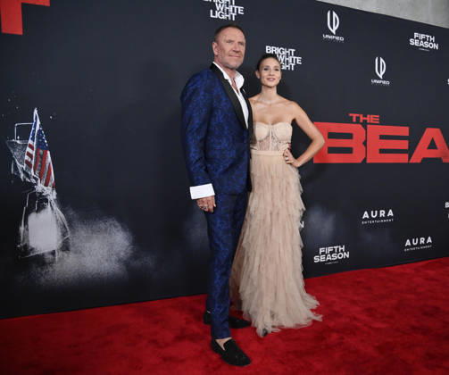 Director Reny Darlin and his wife Kelly Gale attend the premiere of the motion picture thriller The Beast at the Academy museum of Motion Pictures in Los Angeles on Tuesday, October 10, 2026. Storyline: When a militia of unidentified hostiles coordinates a coup against the U.S., the president uncovers the extent of The Beast s highly classified offensive capabilities in order to save his life and America.  LAP20261006814 JIMxRUYMEN