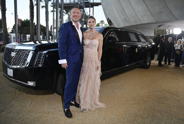 Director Reny Darlin and his wife Kelly Gale attend the premiere of the motion picture thriller The Beast at the Academy museum of Motion Pictures in Los Angeles on Tuesday, October 10, 2026. Storyline: When a militia of unidentified hostiles coordinates a coup against the U.S., the president uncovers the extent of The Beast s highly classified offensive capabilities in order to save his life and America.  LAP20261006820 JIMxRUYMEN