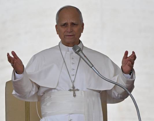 RECORD DATE NOT STATED Italy, Rome,Vatican 2026-10-07 : Pope Leo XIV during his weekly general audience in St Peter s Square Italy, Rome,Vatican 2026-10-07 : Pope Leo XIV during his weekly general audience in St Peter s Square Copyright alessia.giuliani CPP EDITORIAL USE ONLY - NO BOOKS Copyright: xAlessiaxGiuliani Catholicpressphotox