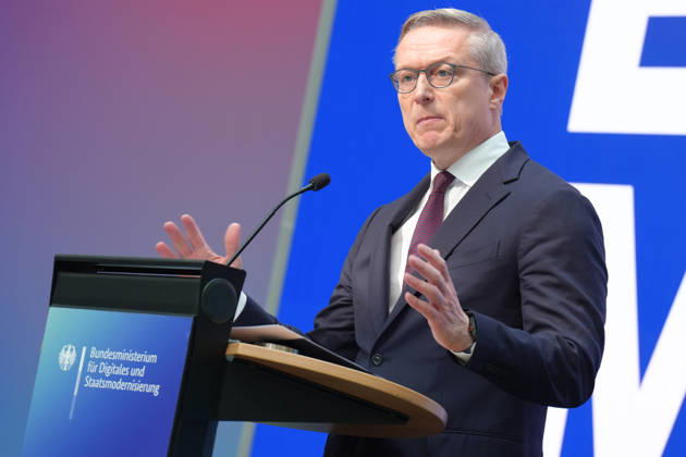 Statement by the Federal Minister for Digital Affairs on Government Modernization: Dr. Karsten Wildberger, Minister for Digital Affairs, comments on the Cabinet’s decision regarding the report on one year of government modernization, Berlin, October 7, 2026, Berlin, Berlin, Germany