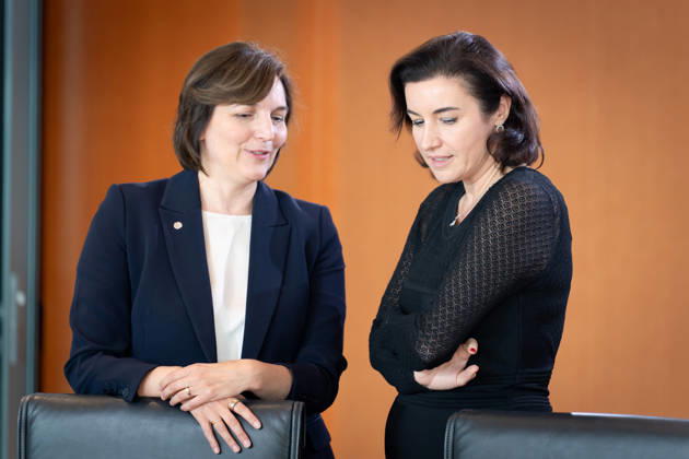 Cabinet meeting, Federal Government, Kickoff, Cabinet meeting, Federal Government, Mareike Wulf, Dorothee Bär, Federal Minister, Research, Berlin, Berlin, GER