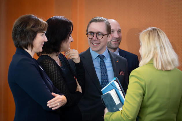Cabinet meeting, Federal Government, Kickoff, Cabinet meeting, Federal Government, Philipp Amthor, Minister of State, Berlin, Germany