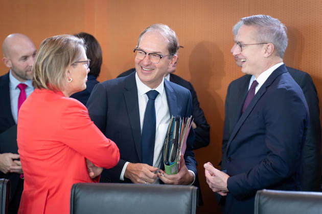 Cabinet meeting, Federal Government, Kickoff, Cabinet meeting, Federal Government, Alexander Dobrindt, Federal Minister of the Interior, Stefanie Hubig, Federal Minister of Justice and Consumer Protection, Karsten Wildberger, Federal Minister for Digital Affairs, Berlin, Berlin, GER