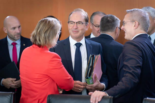 Cabinet meeting, Federal Government, Kickoff, Cabinet meeting, Federal Government, Alexander Dobrindt, Federal Minister of the Interior, Stefanie Hubig, Federal Minister of Justice and Consumer Protection, Karsten Wildberger, Federal Minister for Digital Affairs, Berlin, Berlin, GER