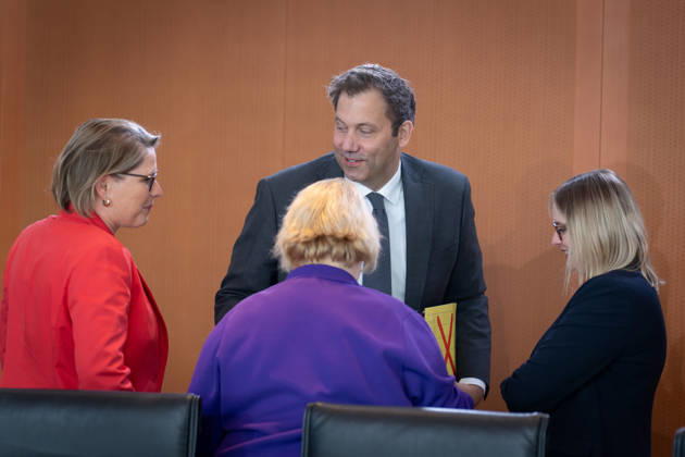 Cabinet meeting, Federal Government, Kickoff, Cabinet meeting, Federal Government, Lars Klingbeil, Federal Minister of Finance, Vice Chancellor, Berlin, Berlin, GER