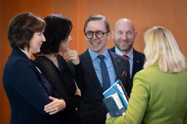 Cabinet meeting, Federal Government, Kickoff, Cabinet meeting, Federal Government, Philipp Amthor, Minister of State, Berlin, Germany