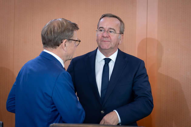 Cabinet meeting, Federal Government, Kickoff, Cabinet meeting, Federal Government, Boris Pistorius, Federal Minister of Defense, Johann Wadephul, Federal Minister of Foreign Affairs, Berlin, Berlin, GER