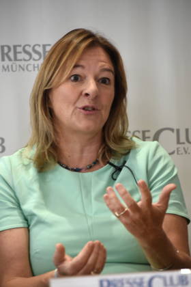 Anja Berger, Munich City Councilmember, October 7, 2026, Munich Press Club, In-house Event: After the Wiesn Is Before the Wiesn: The Record-Breaking Oktoberfest —An entertaining look back at the world’s largest folk festival featuring innkeepers, pastors, waitresses, traditional costume wearers, and female politicians. Photo: Munich