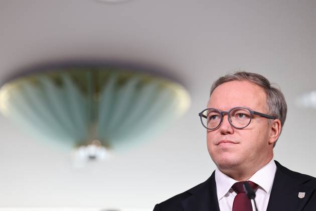 Thuringian State Parliament Statement by Minister-President Mario Voigt (CDU), October 7, 2026, Erfurt, Thuringian State Parliament, Statement by Minister-President Mario Voigt (CDU); he has withdrawn the lawsuit and accepts the revocation of his doctoral degree