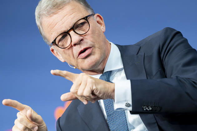 Christian Sewing, EUR, Germany, Berlin, October 7, 2026: Panel discussion with Christian Sewing, CEO of Deutsche Bank, who is attending the anniversary event in Berlin celebrating 80 years of *Handelsblatt* and 100 years of *WirtschaftsWoche*