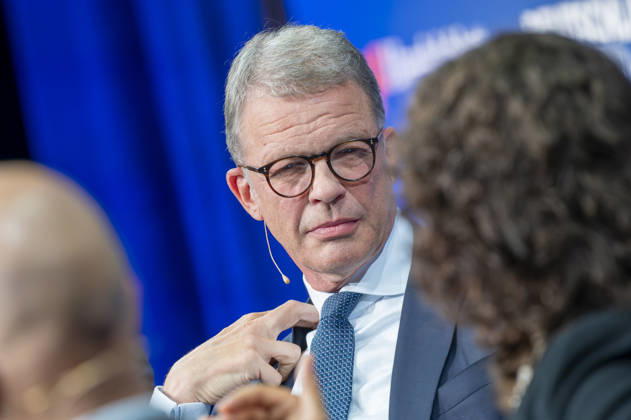 Christian Sewing, EUR, Germany, Berlin, October 7, 2026: Panel discussion with Christian Sewing, CEO of Deutsche Bank, who is attending the anniversary event in Berlin celebrating 80 years of *Handelsblatt* and 100 years of *WirtschaftsWoche*