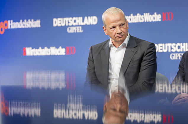 Markus Kamieth, EUR, Germany, Berlin, October 7, 2026 Markus Kamieth, CEO of BASF, attends the anniversary event in Berlin celebrating 80 years of *Handelsblatt* and 100 years of *WirtschaftsWoche*
